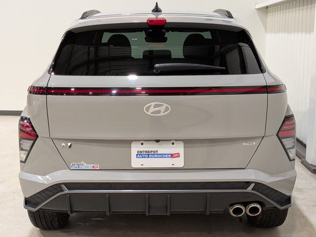 Hyundai Kona 1.6T N Line AWD 2025 Gris Val-David - photo #5