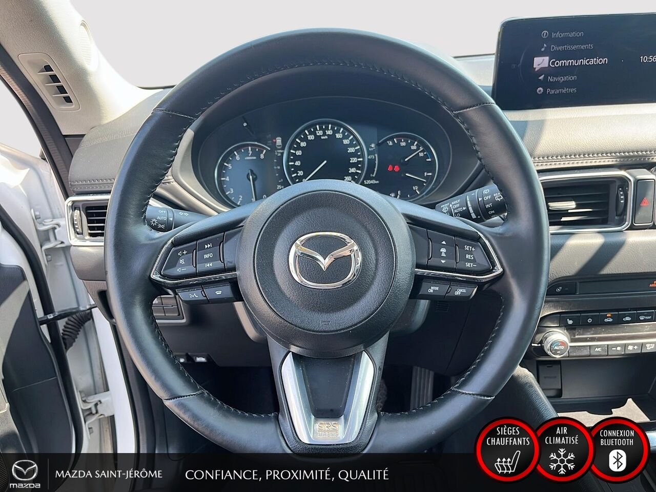 2023 Mazda CX-5 White Ste-Agathe des Monts - photo #13