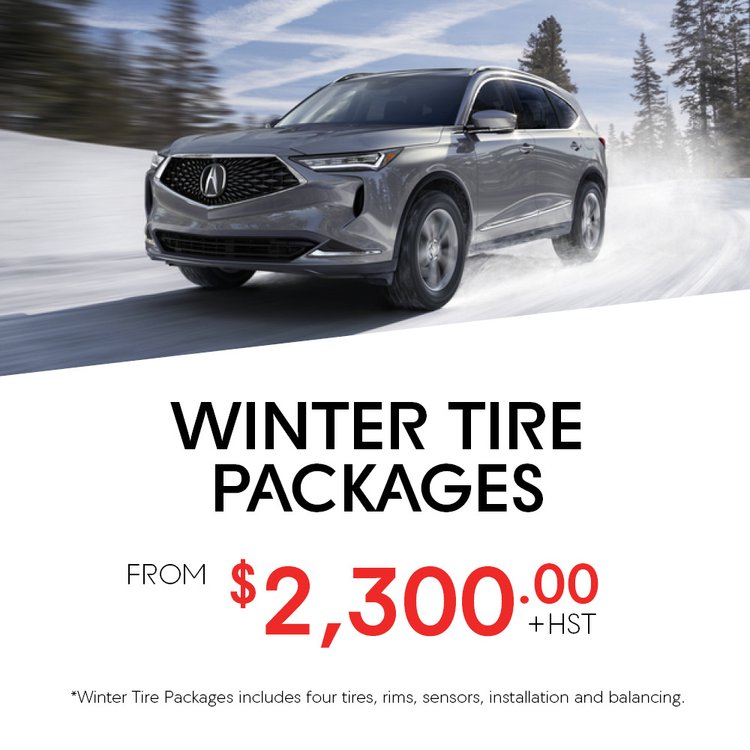 Acura Sherway Winter Tire Package sets from $2300
