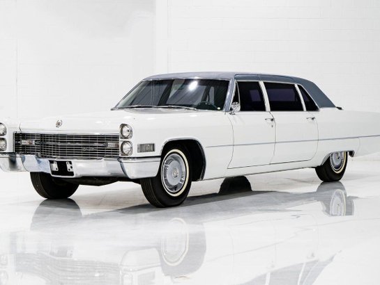 Cadillac Fleetwood 1966 1966 Blanc