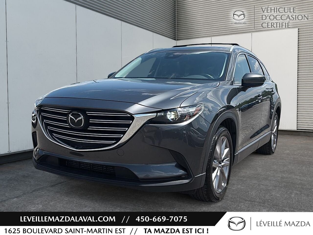Mazda CX-9 GS TI 2023 Gris Laval - photo #0