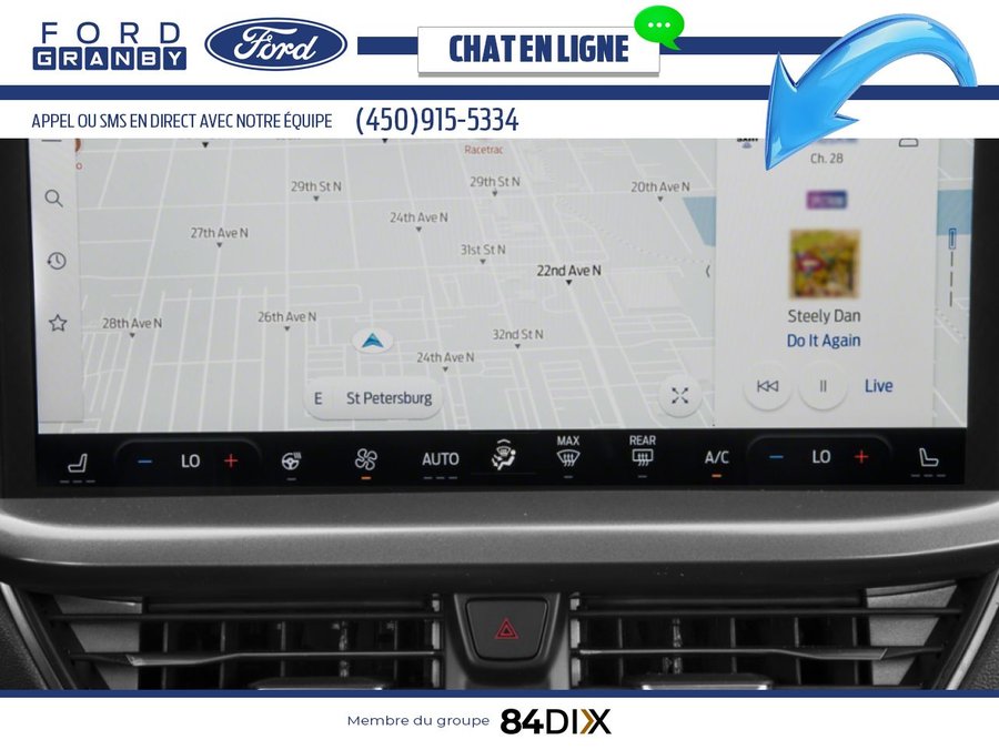 Ford Escape VHR TA 2026 Blanc astral métallisé trois couches