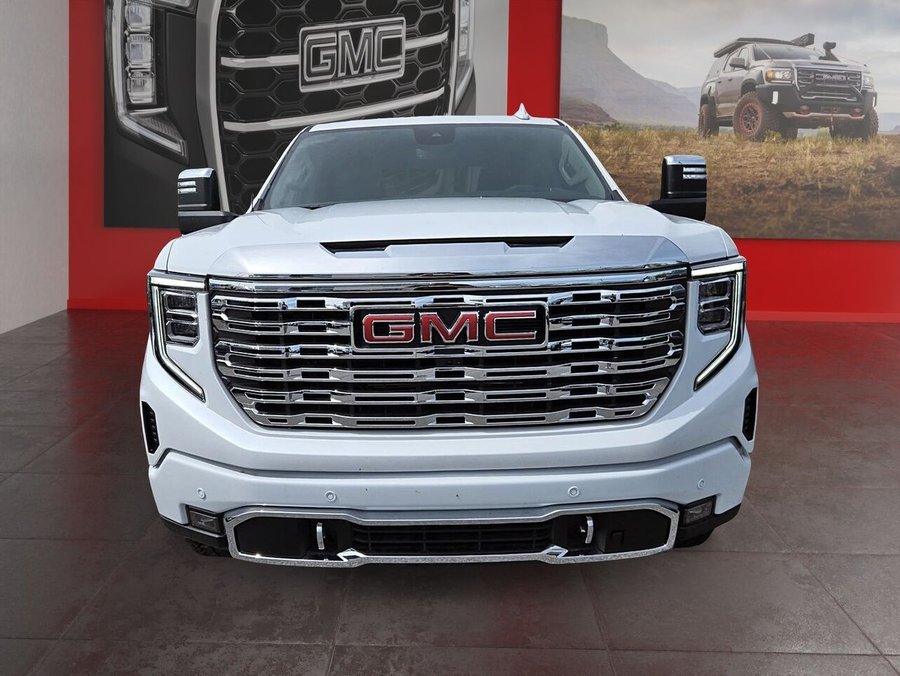 GMC Sierra 1500 Denali cabine multiplace 4RM 157 po 2026 BLANC GLACIER, TRIPLE COUCHE