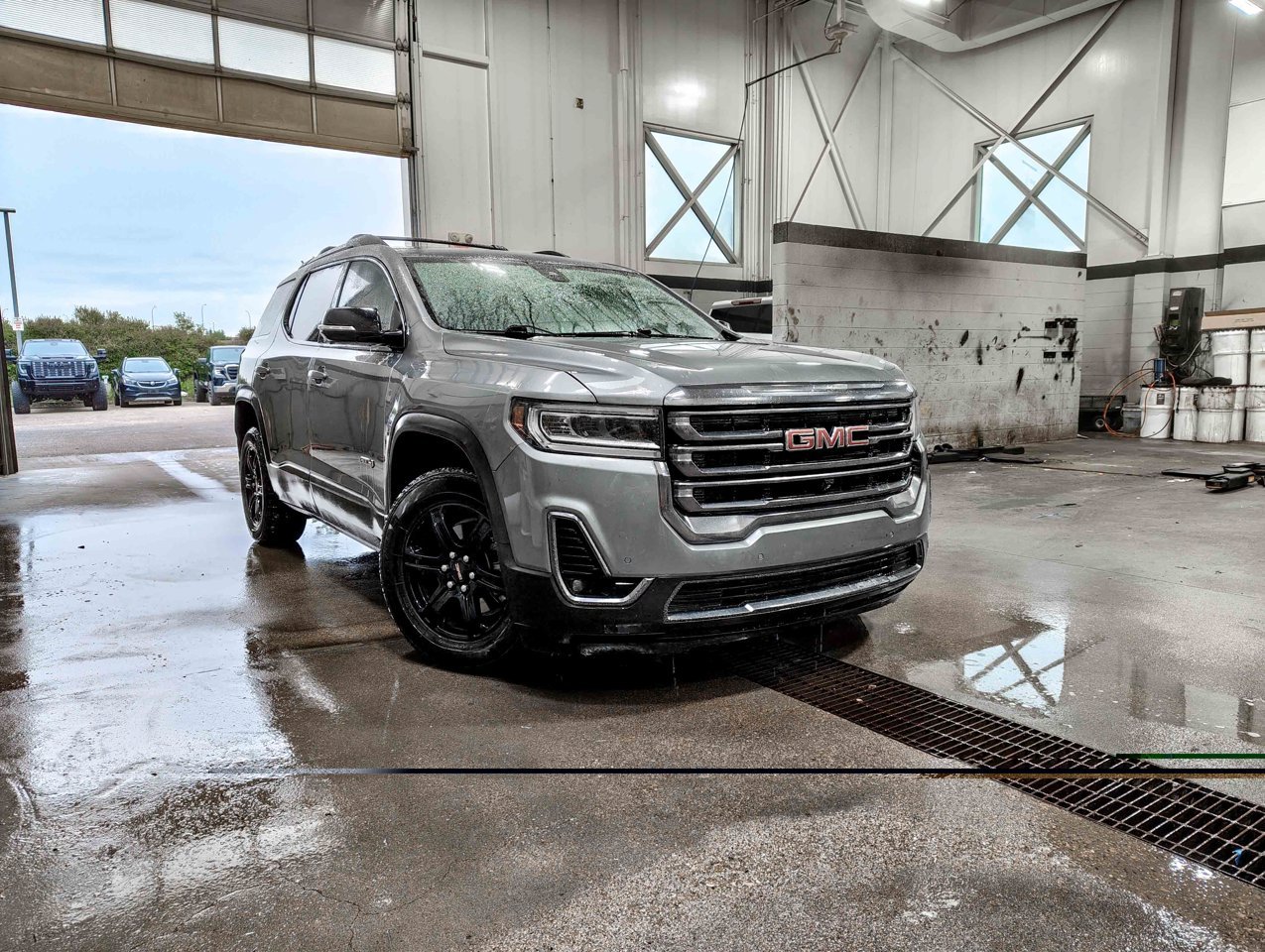 2021 GMC Acadia AWD 4dr AT4 Grey Sherwood Park - photo #1