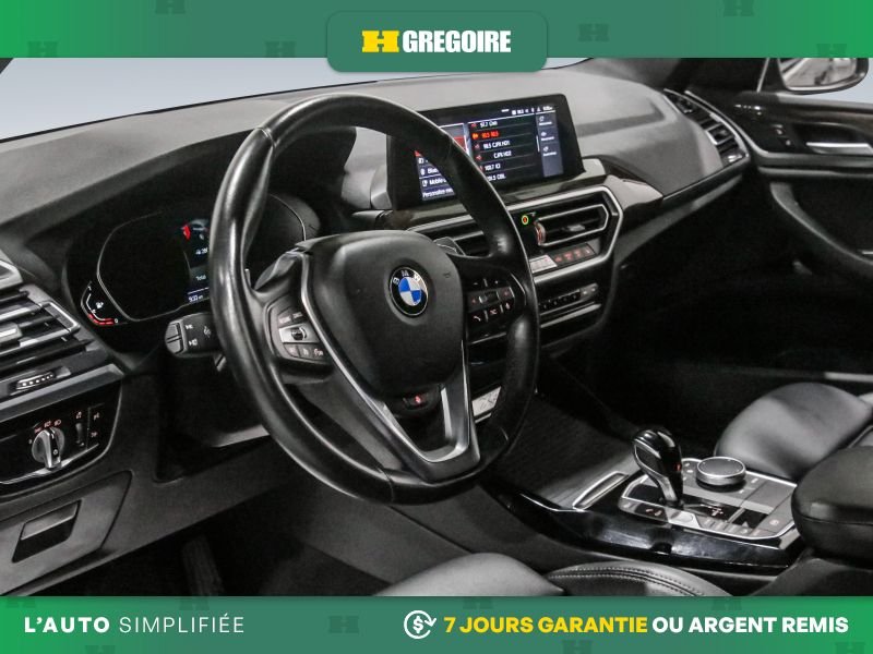 BMW X3 2022 Noir Blainville - photo #11
