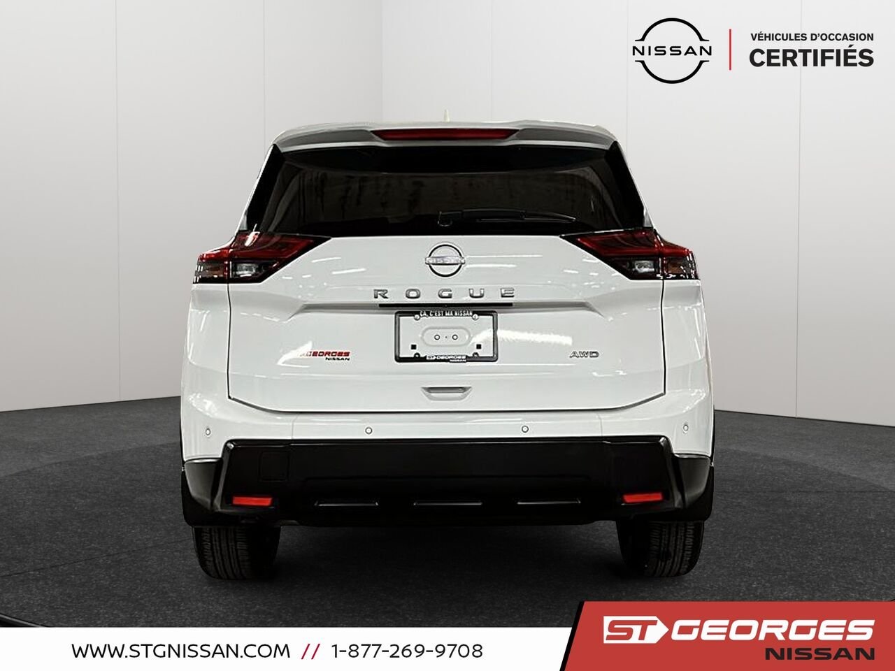 2024 Nissan Rogue White Saint-Georges - photo #2