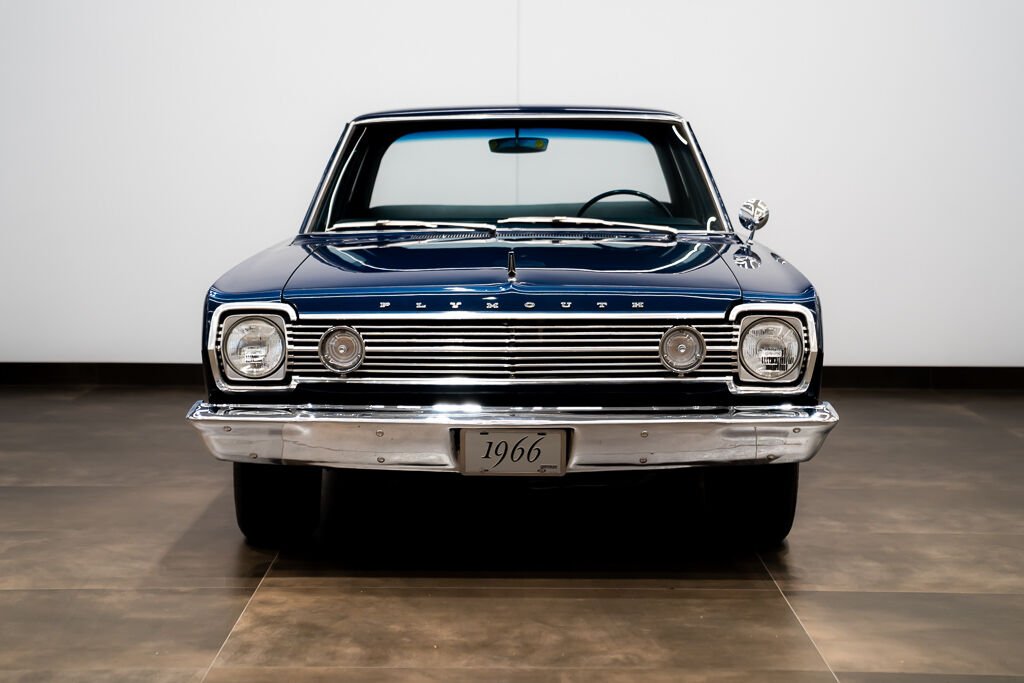 1966 Plymouth Belvedere **PRIX EN USD** Blue Montreal - photo #1