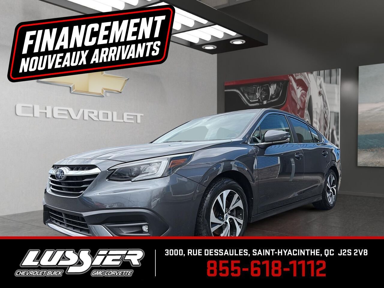2020 Subaru Legacy TOURISME + SEULEMENT 61540KM WOW Grey Saint-Hyacinthe - photo #0