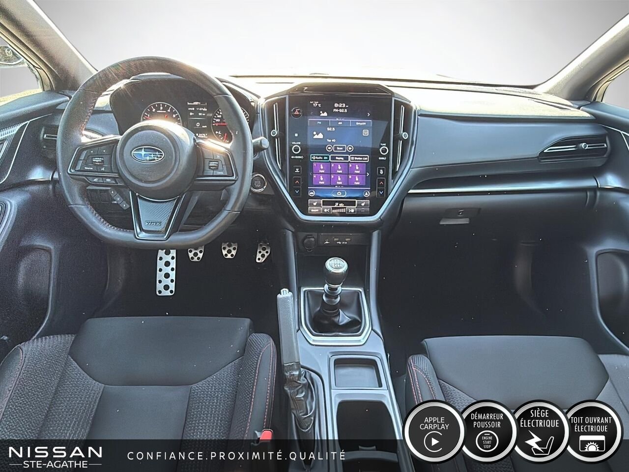 Subaru WRX Sport | TOIT OUVRANT | BANCS CHAUFFANTS | 2023 Noir Saint-Jérôme - photo #9