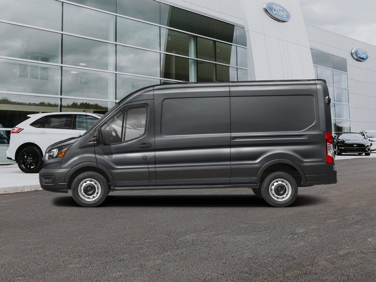 2026 Ford Transit Cargo Van Carbonized Grey Metallic Saint-Eustache - photo #1