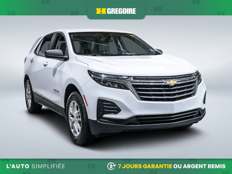 Chevrolet Equinox 723742 | LS AWD AUTO A/C GR ELECT MAGS CAM RECUL BLUETOOTH 2023 Blanc Laval - photo #0