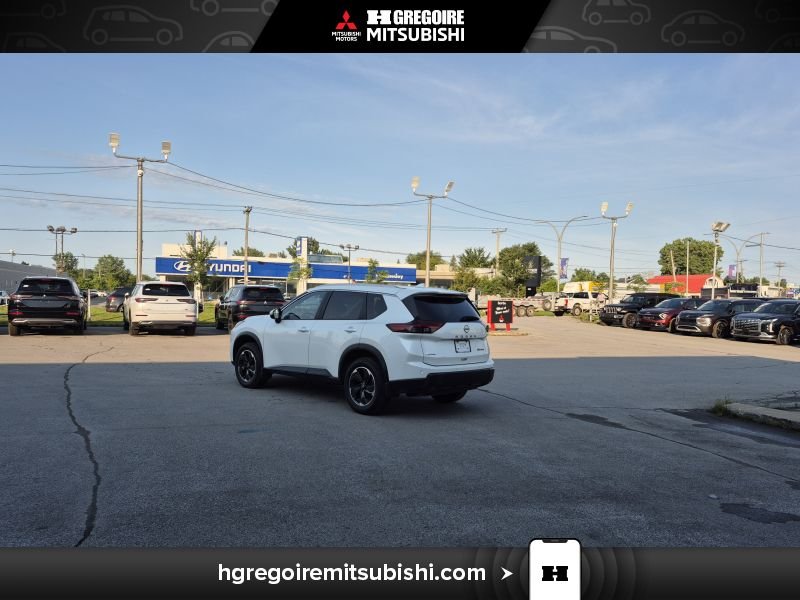 Nissan Rogue MH4482 | SV Moonroof *AWD* Mags Toit Carplay Cam 2024 Blanc Laval - photo #7