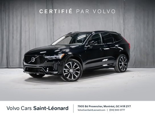2025 Volvo XC60 B5 PLUS DARK CLIMAT MAGS 20PO Black