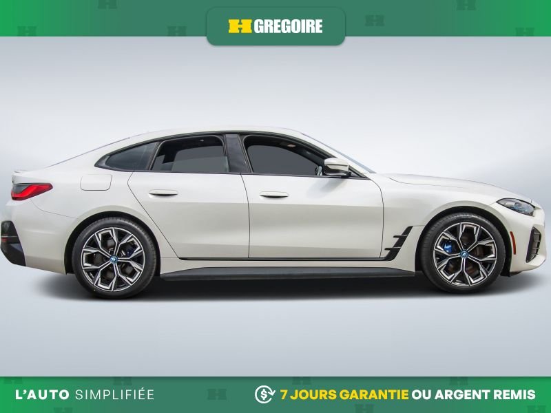 BMW i4 2022 Blanc Saint-Eustache - photo #10