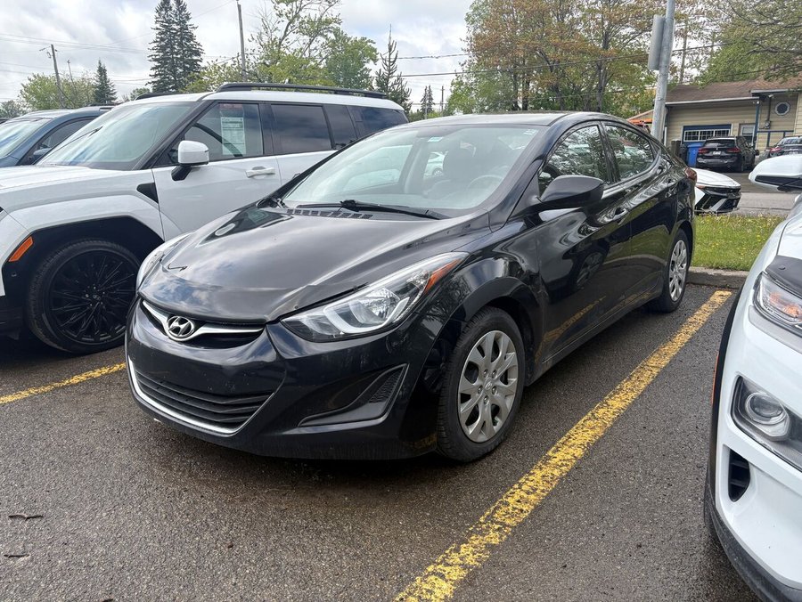 2014 Hyundai Elantra 2014 Black