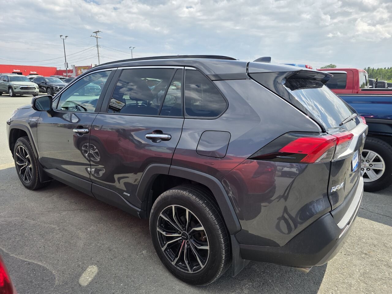 2019 Toyota RAV4 Hybrid Limited Grey Rouyn-Noranda - photo #3