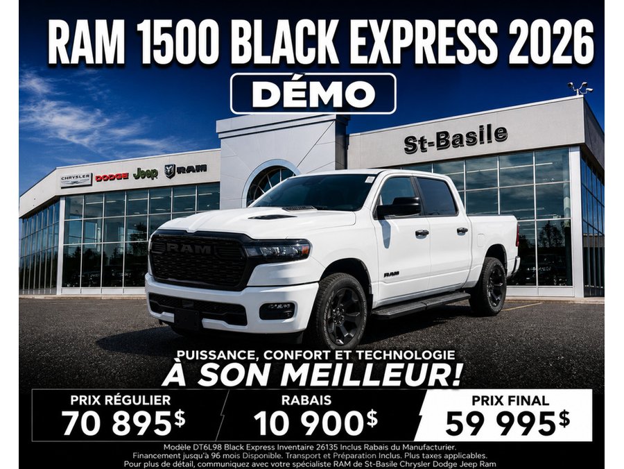 Ram 1500 2026 2026 Blanc