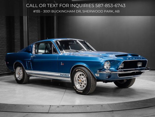 1968 Ford Mustang Shelby GT500KR 1968 Blue
