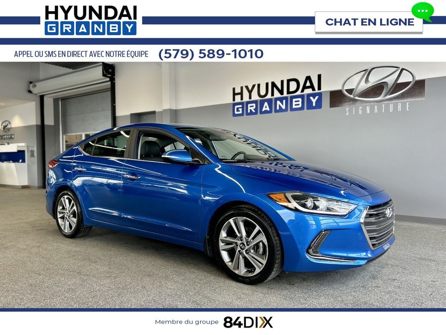 Hyundai Elantra 2017 2017 Bleu