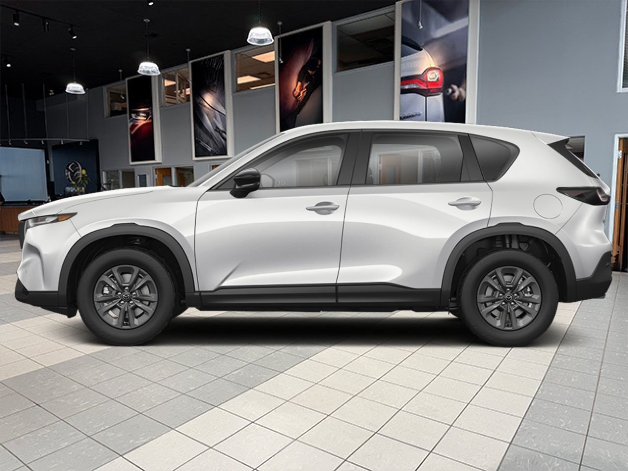 MAZDA CX-5 2026 Blanc rhodium métallisé Notre-Dame-des-Prairies - photo #1