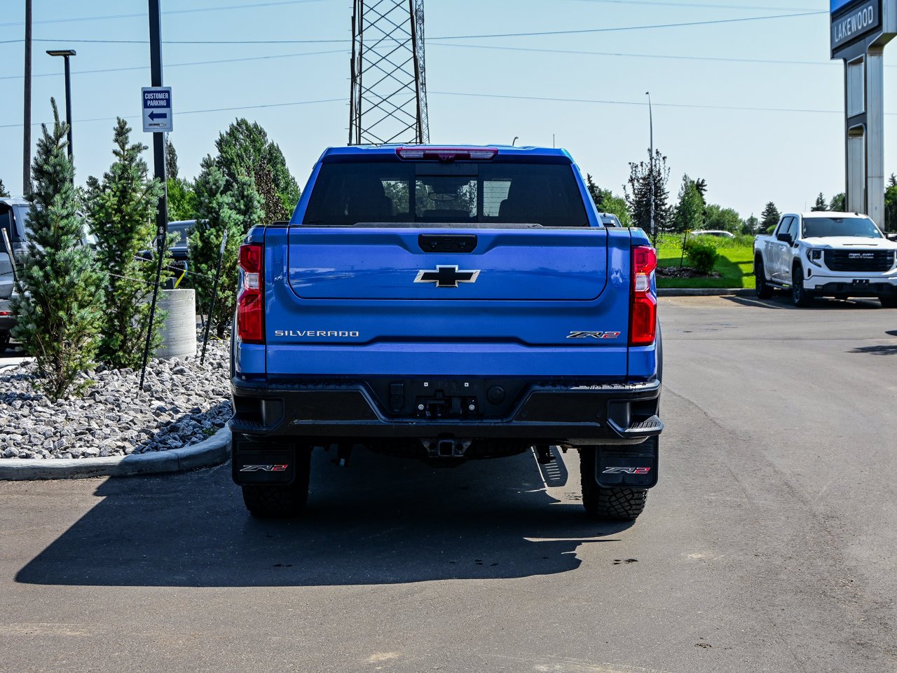 2024 Chevrolet Silverado 1500 4WD Crew Cab 147 ZR2 Blue Sherwood Park - photo #10