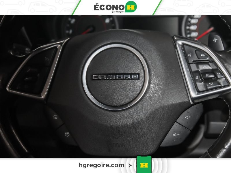 Chevrolet Camaro 821083 | 1LT CONVERTIBLE BLUETOOTH CAMÉRA MAGS 2017 Noir Laval - photo #11