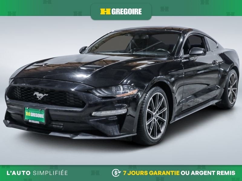Ford Mustang 724509 | EcoBoost MAN AC GR ELEC MAGS CAM RECUL BLUETOOTH 2019 Noir Laval - photo #2