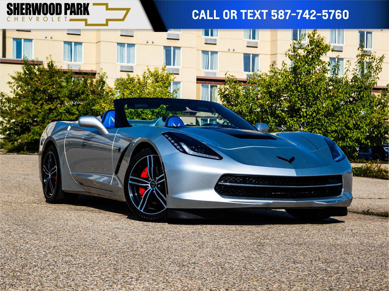 2016 Chevrolet Corvette 2dr Stingray Conv w/1LT Grey Sherwood Park - photo #0