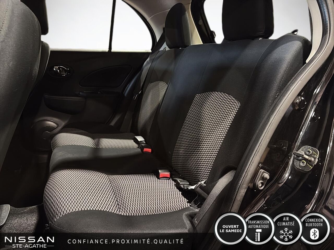 2017 Nissan Micra SV à hayon 4 portes BA Black Saint-Jérôme - photo #8