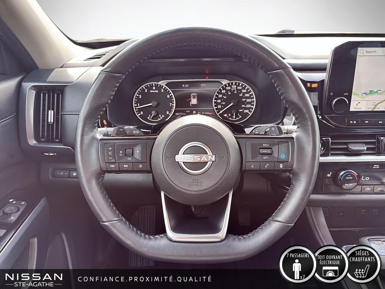 2024 Nissan Pathfinder Black Ste-Agathe des Monts - photo #12