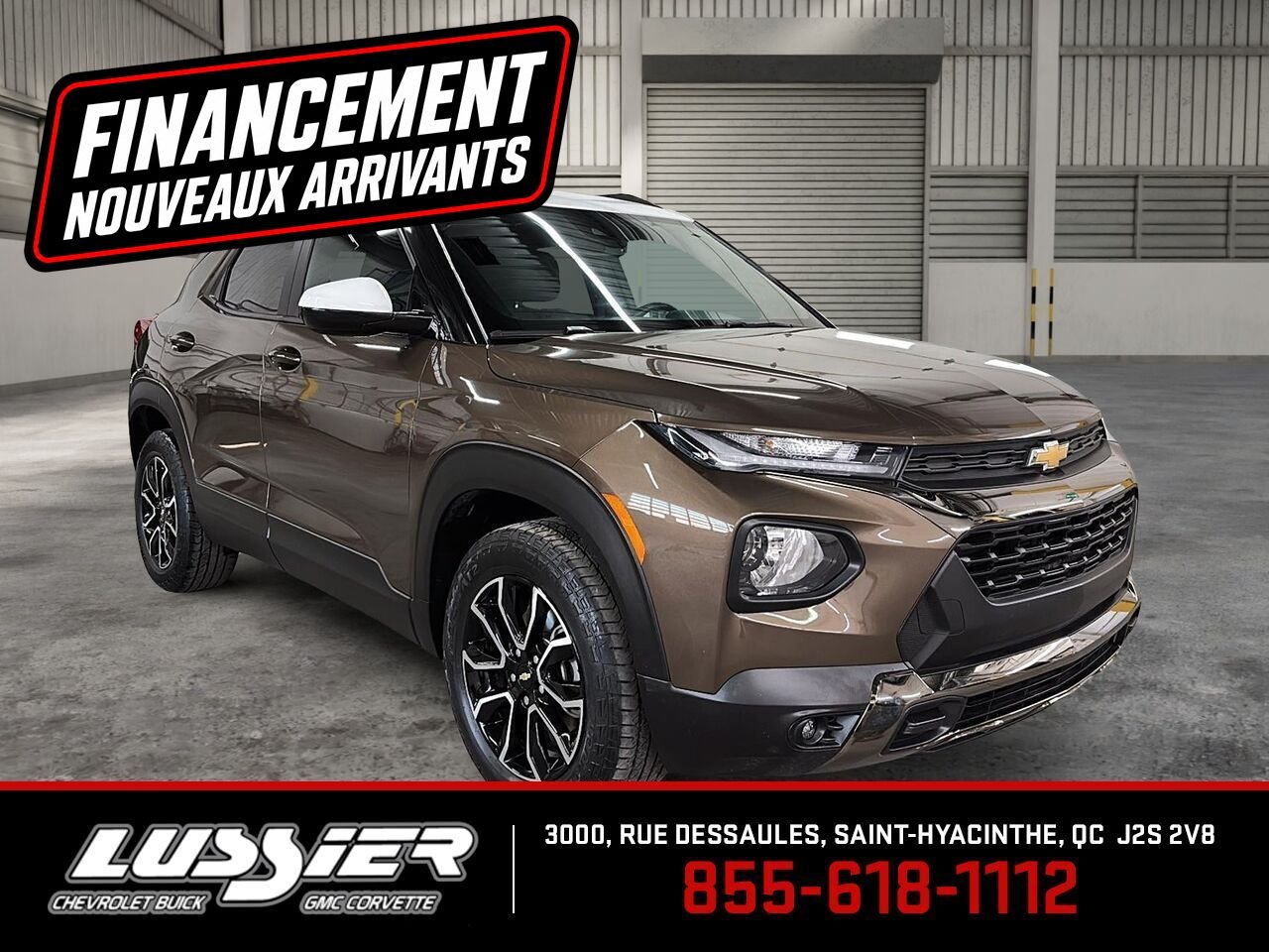 2021 Chevrolet Trailblazer 4 portes 4RM ACTIV White Saint-Hyacinthe - photo #0