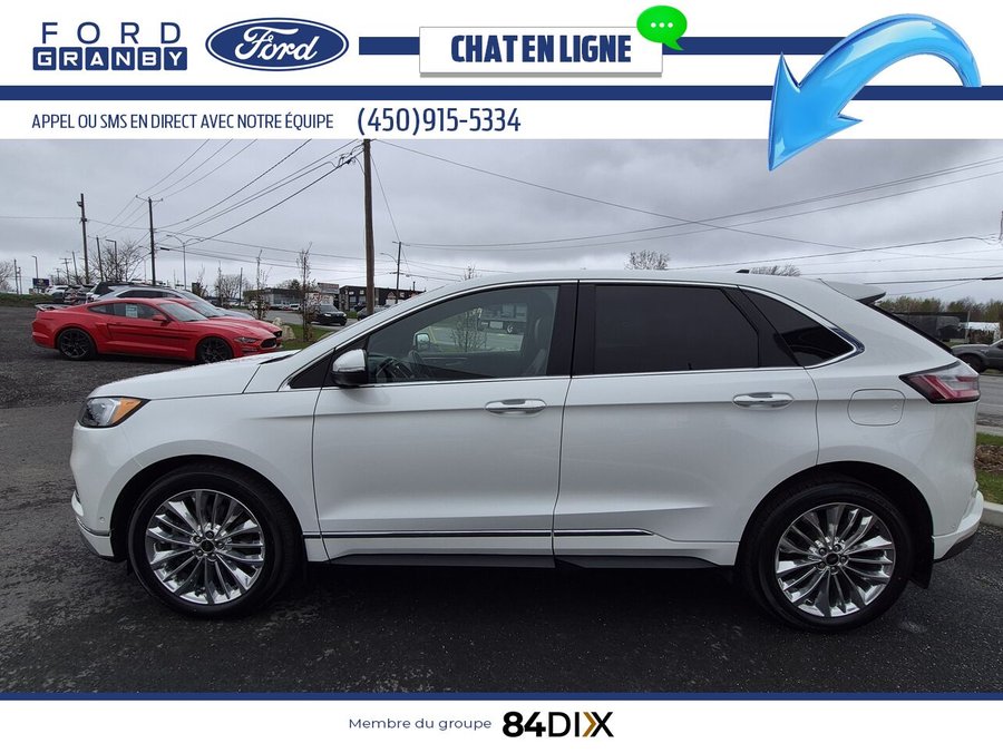 Ford Edge Titanium TI 2020 Blanc