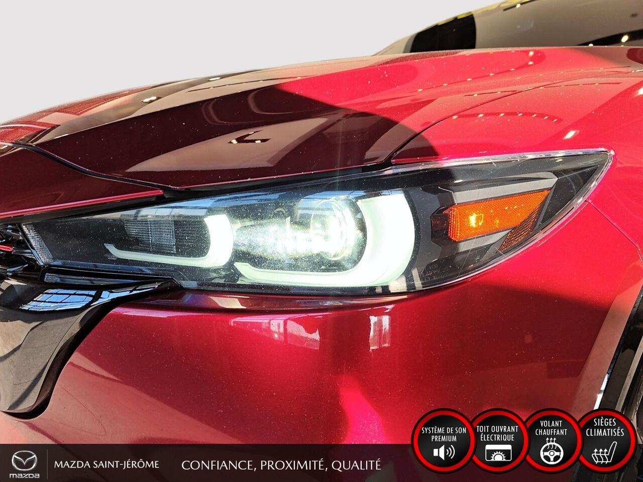 2023 Mazda CX-5 Red Ste-Agathe des Monts - photo #1
