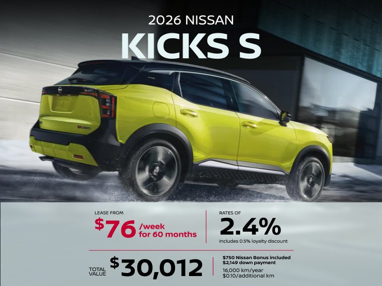 Nissan blainville Accueil juillet KICKS S