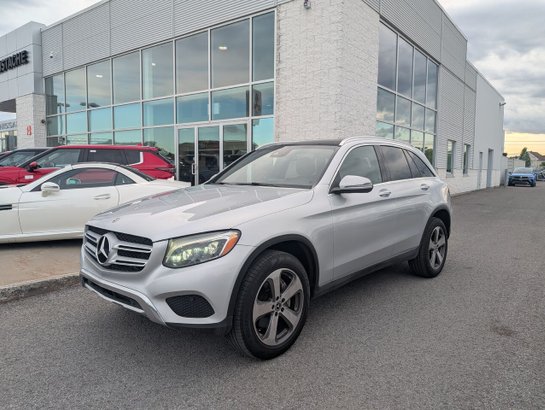 Mercedes-Benz GLC GLC 300 VUS 4Matic-CUIR-TOIT PANORAMIQUE-SIÈGES CHAUFFANTS 2019 Argent