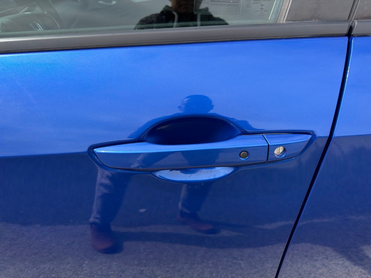 Honda Civic 2020 Bleu Thetford Mines - photo #8