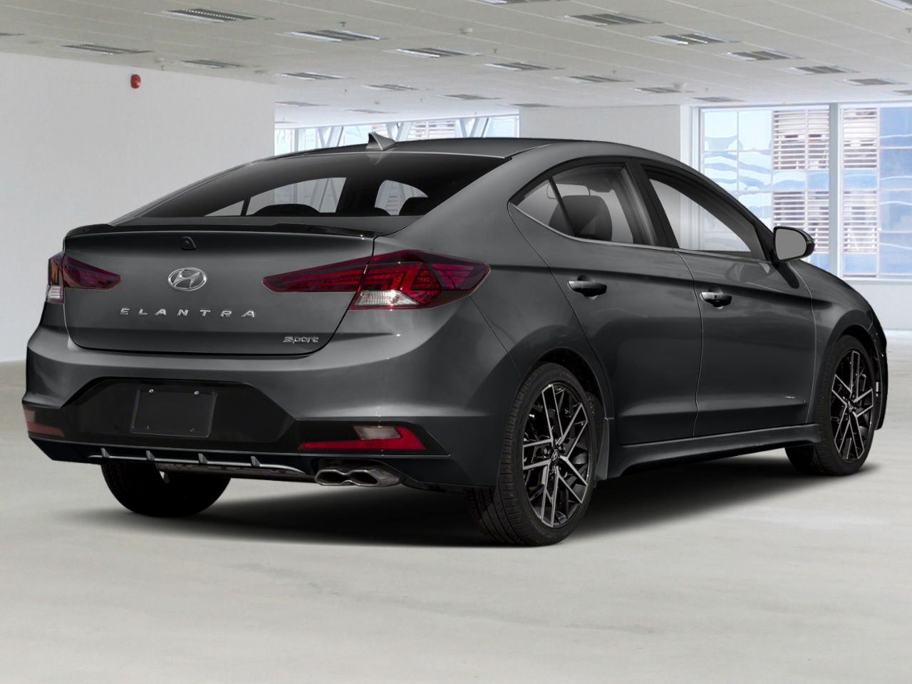Hyundai Elantra 2019 Gris Gatineau - photo #2