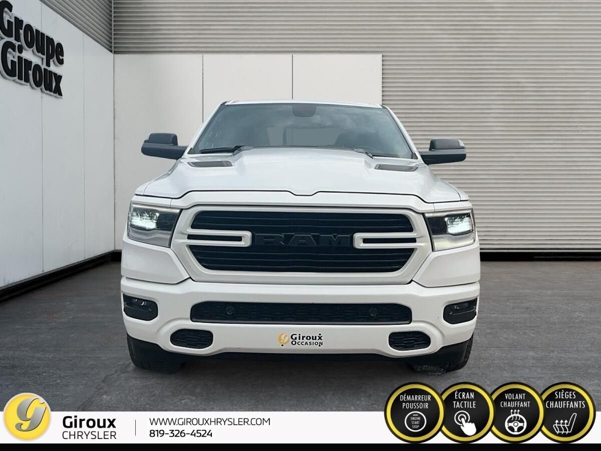 2019 RAM 1500 White Sainte-Agathe-des-Monts - photo #1