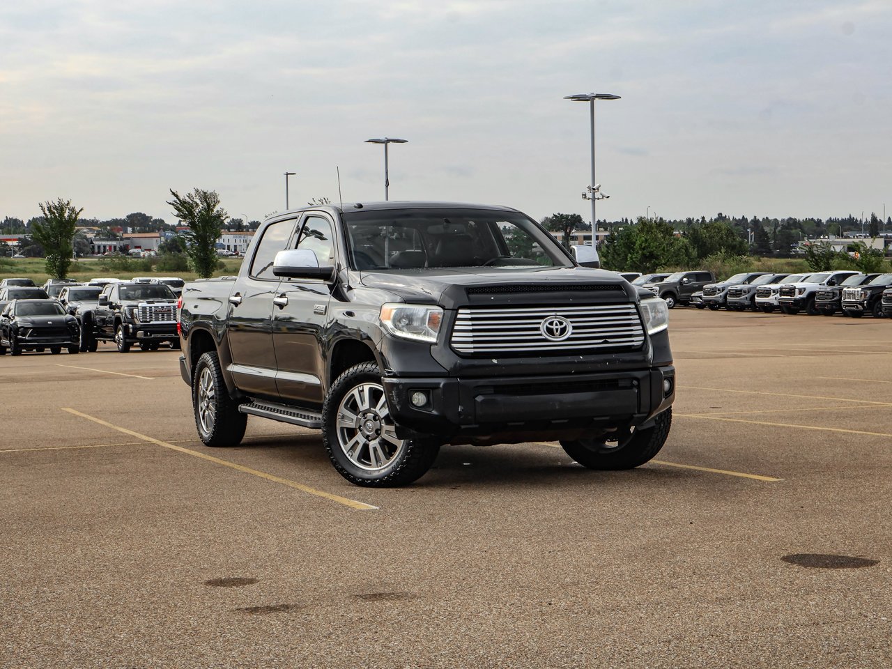 2015 Toyota Tundra 4WD Crewmax 146 5.7L Platinum Black Sherwood Park - photo #1