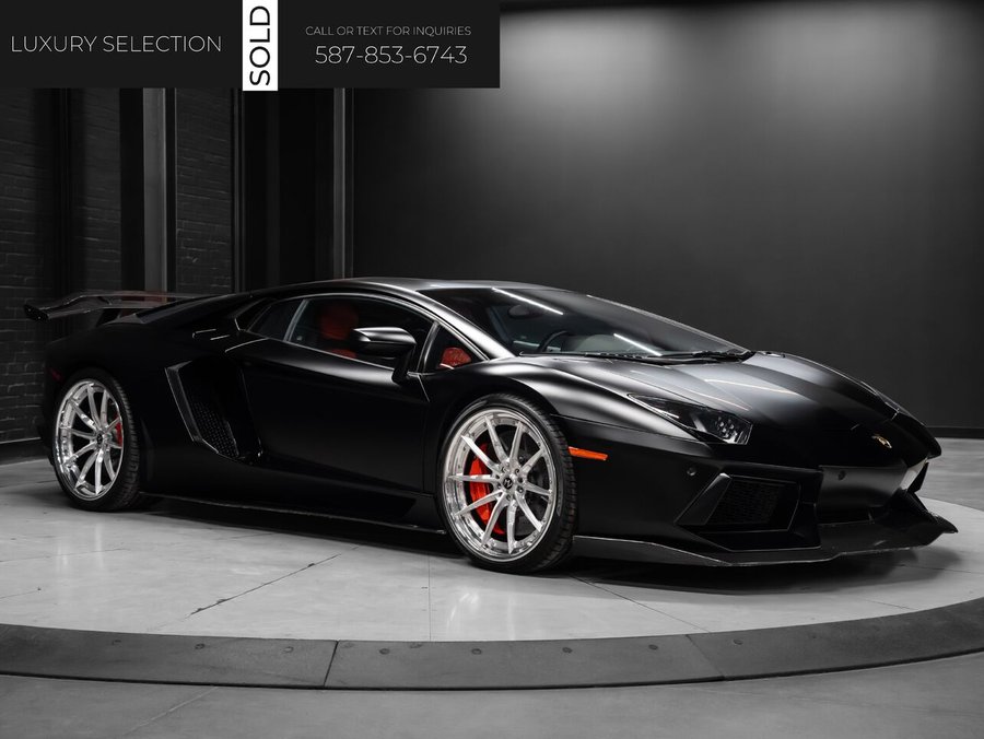 2015 Lamborghini Aventador 2015 Matt Black