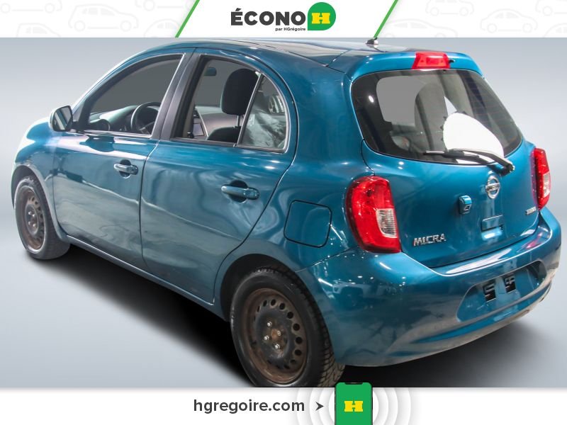 Nissan MICRA 2018 Bleu Saint-Eustache - photo #4
