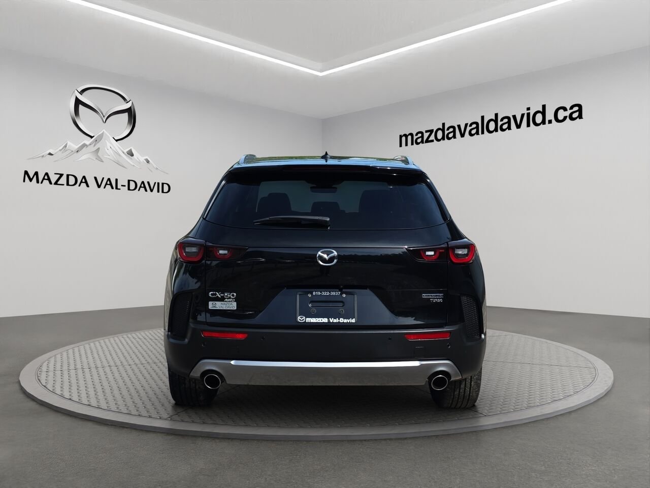 2023 Mazda CX-50 GT TI avec moteur turbo, Toit ouvrant panoramique, Apple carplay, Sièges en cuir Black Val-David - photo #19