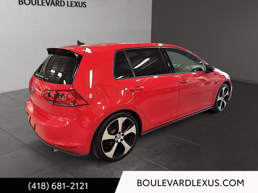 Volkswagen Golf GTI 2017 2017 Rouge