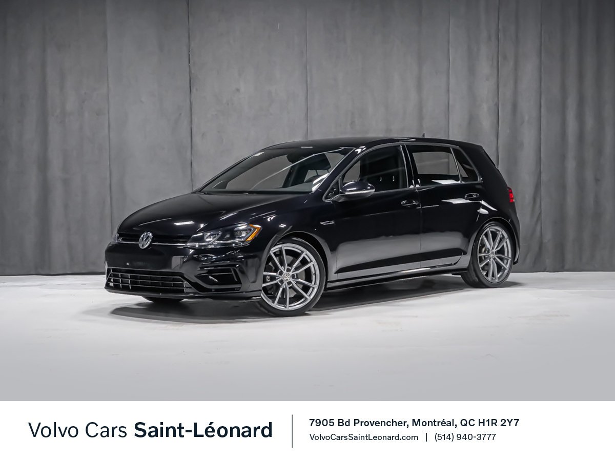 2019 Volkswagen Golf R 2 SET DE PNEU Black Montreal - photo #0