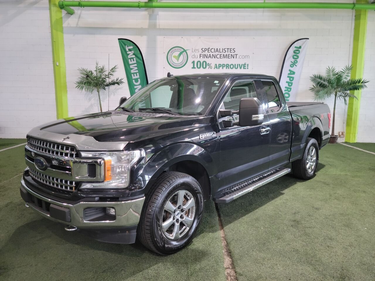 2018 Ford F-150 Black  - photo #1