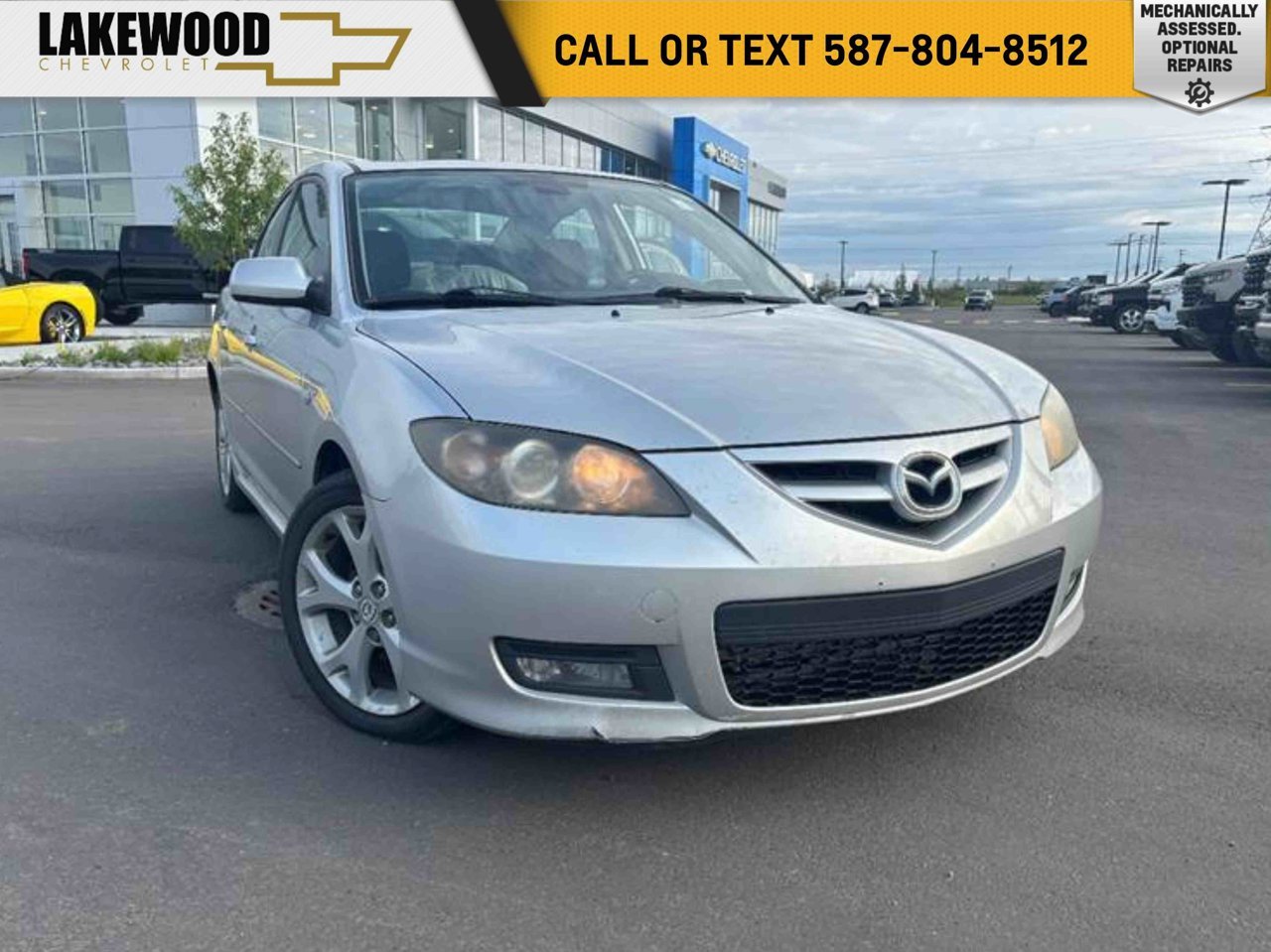 2007 Mazda Mazda3 4dr Sdn Auto GT Sunlight Silver Mica Sherwood Park - photo #0