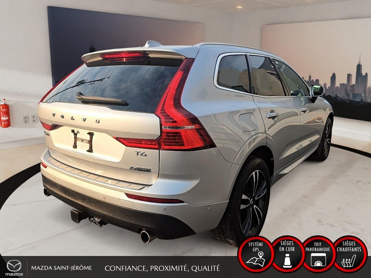 Volvo XC60 2019 Gris Saint-Jérôme - photo #5