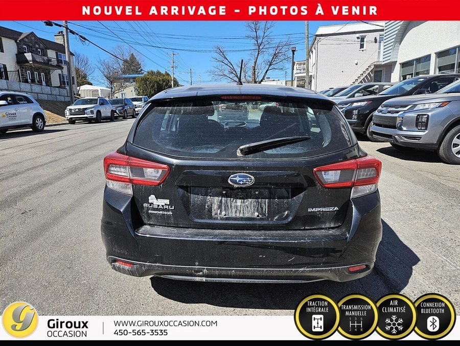 SUBARU IMPREZA Commodité 5 portes BM 2020 Noir