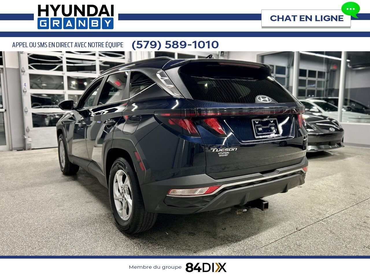 Hyundai Tucson 2022 Bleu Granby - photo #4