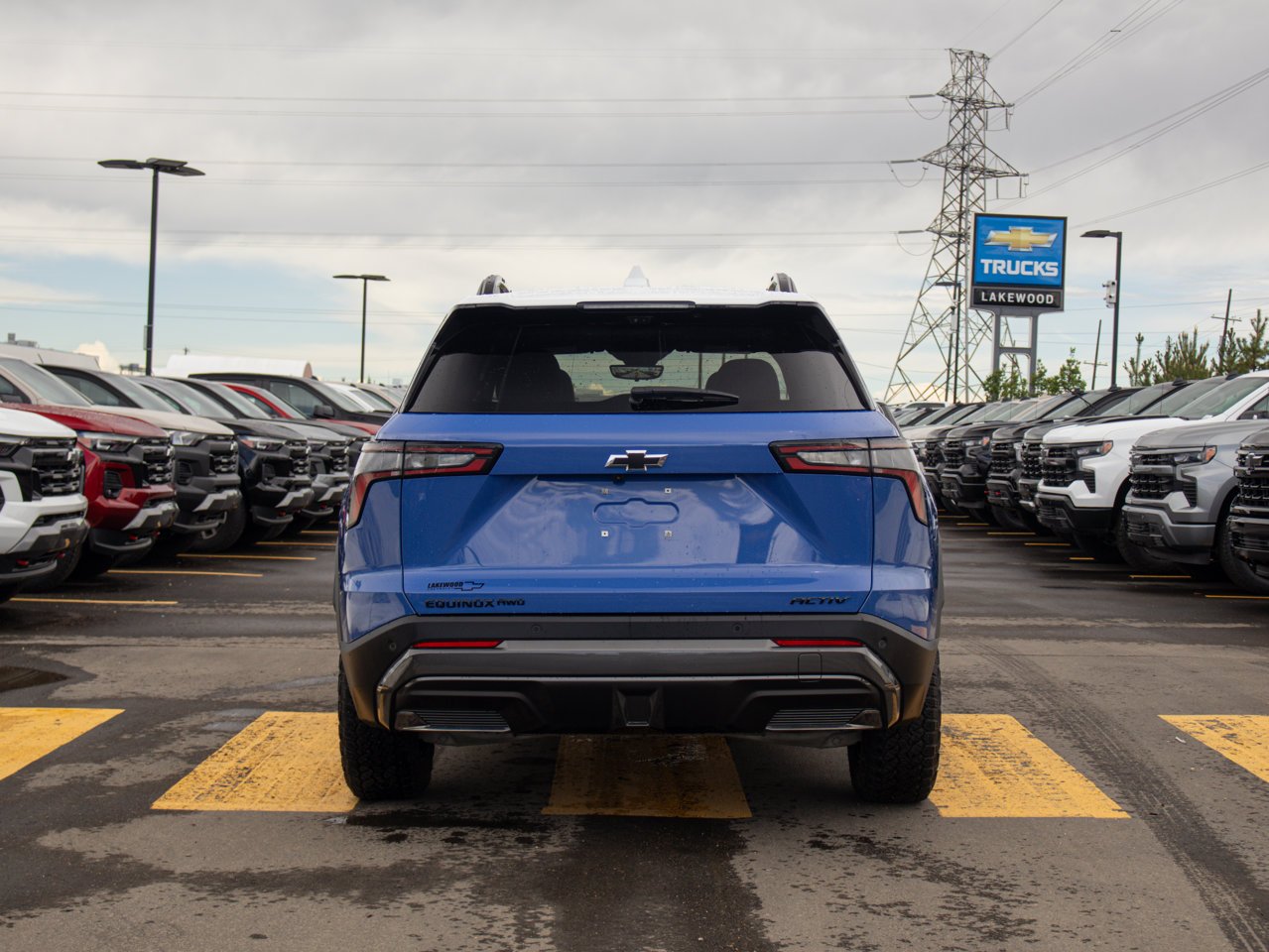 2025 Chevrolet Equinox AWD 4dr ACTIV Blue Sherwood Park - photo #8